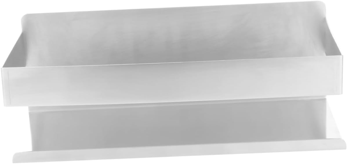 Multifunctional Wall-Mounted Storage Rack Punch-Free Stainless Steel Kitchen and Bathroom Shelf Adjustable Metal Shelf for Home Organization