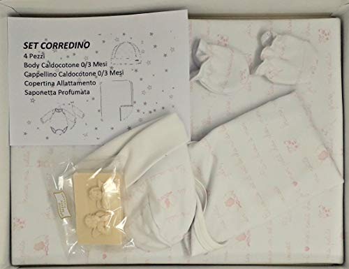 SET CORREDINO 4 PEZZI composto da body caldo