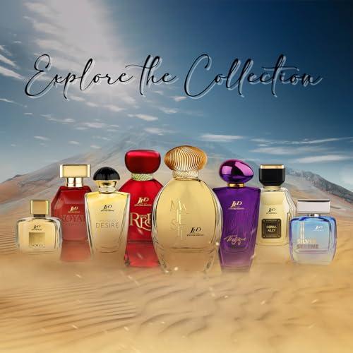 Image of Jean Paul Dupont (JPD) Majestic Aura - Long Lasting Perfume for Women - with Mandarin, Floral and Sandalwood notes - Eau de Parfum 100ml