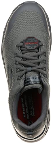 Skechers Men's Mid-Top Sneaker, Charcoal, 11