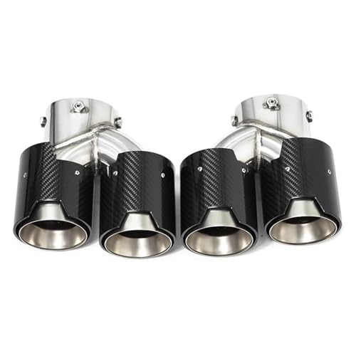 Buse échappement carbone BMW G22 G42 silencieux protecteur thermique look D