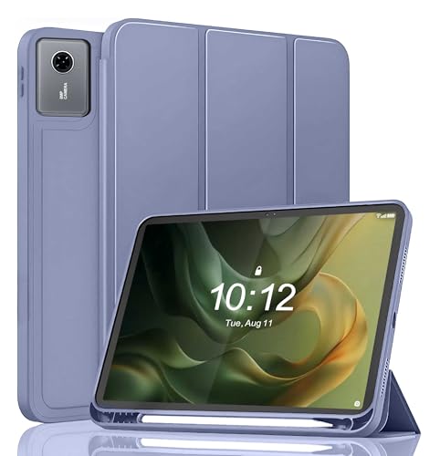 Image of ProElite Cover for Motorola Pad 60 Neo 11 inch 2025 case Cover, Soft Flexible Flip Case Cover for Motorola Pad 60 Neo 11 inch 2025 with Pen Holder [Recoil Series] - Lavender