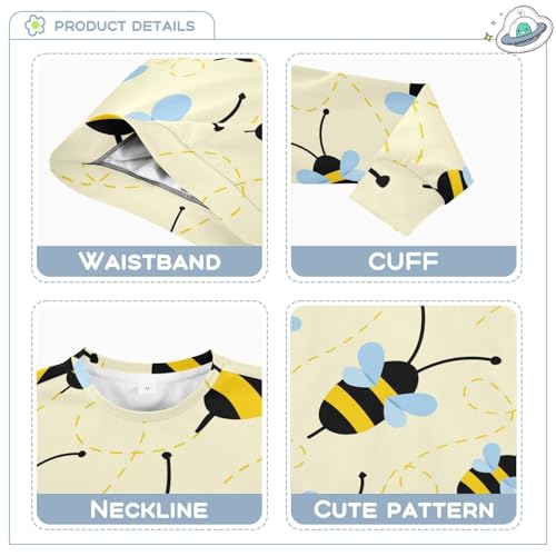 Aflyko Natural Boys Girls Pullover Sweatshirt Novelty Sweater Winter Fall Outfit3