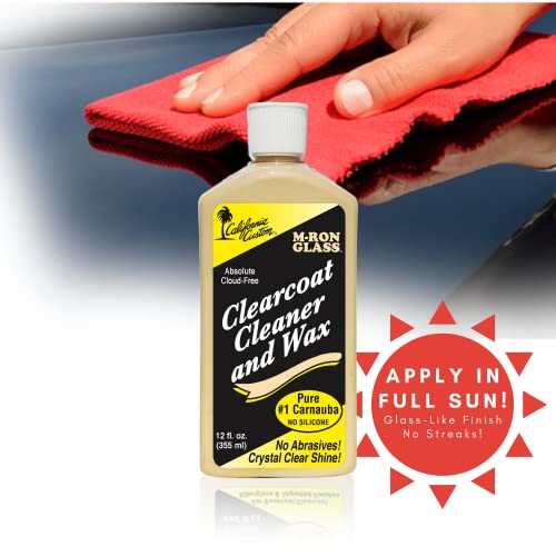 Limpiador y Cera M-Ron Glass Clearcoat con Cera Carnauba 12 oz miniatura 4