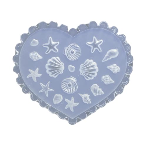 WWHJR Nails Art - Moldes de silicona para fiestas y salones, manicura, joyería, plantillas de uñas en relieve para mujer, plantillas de arte de uñas