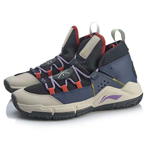 Tênis de basquete masculino Wade All Day Series da LI-Ning, forro respirável, amortecimento profissi