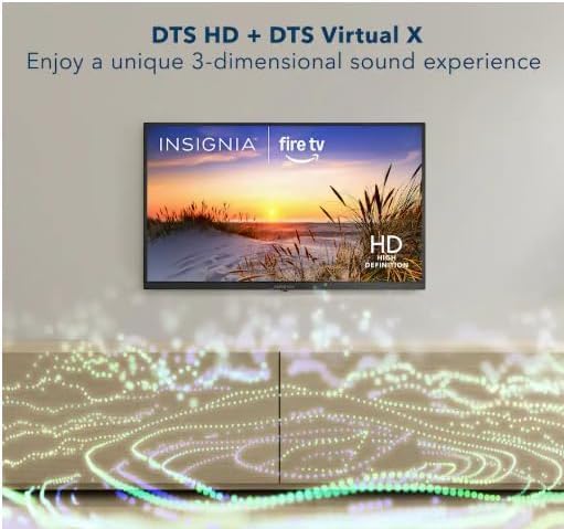 INSIGNIA 32" Class F20 Series LED HD Smart Fire TV, Voice Remote with Alexa, Free & Live TV — view 3