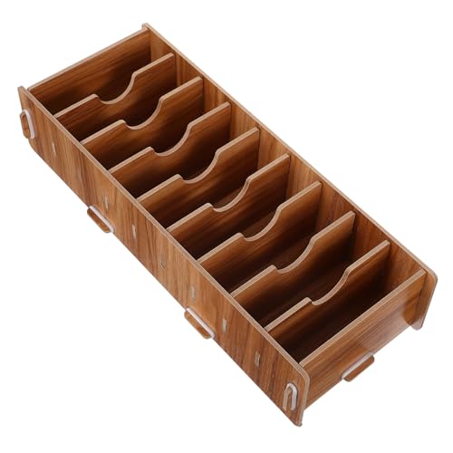 Gadpiparty Caja de Almacenamiento de Madera Diseño Rectangular Fácil de Limpiar y Almacenar 2 Piezas Vintage para Escritorio para de Escritorio