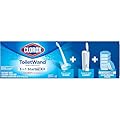 Clorox ToiletWand Toilet Bowl Cleaner- Toilet Brush, Storage Caddy and 6 Disinfecting Refill Heads