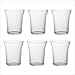 Duralex Universel 7.75 oz 22 Cl Tumbler (Set of 6), Clear Glass