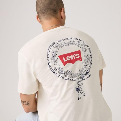 Levi's Ss Relaxed Fit Tee Ls &Co Lasso Egret – Ansicht 4
