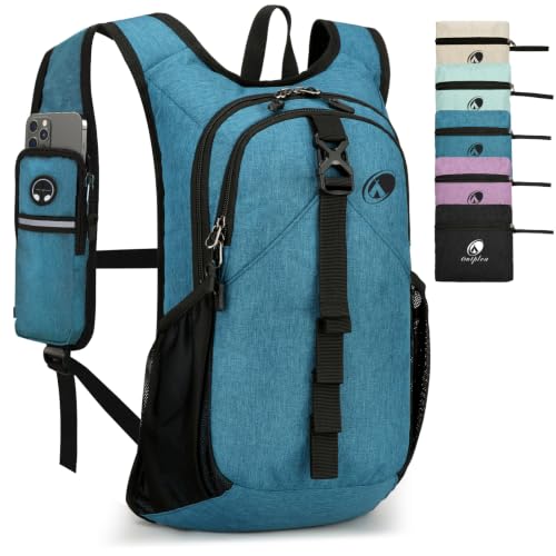 Mochila Plegable de Senderismo Azul 15L Ligera miniatura 1