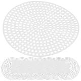 Kit di materiali fai da te per borse artigianali: multiuso, può essere realizzato con fondo intrecciato, fodera in cartone, modello di borsa, decorazione in rete