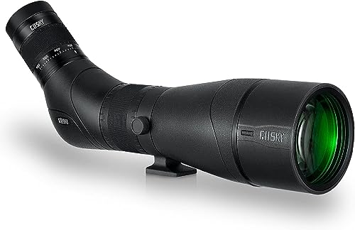 Image of Gosky EagleView Upgrade 20-60x85mm ED Spotting Scope - Ultra High Definition & Extra-Low Dispersion Optics Spotter Scope with Smartphone Adapter