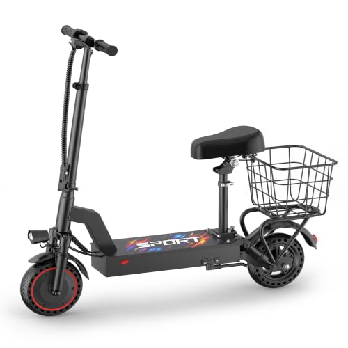 Waryoa Electric Scooter, 350W/500W Powerful Motor, 15-31 Miles Range...