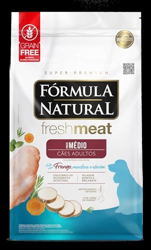 Adimax Ração Fórmula Natural Freshmeat Para Cães Adultos De Médio...