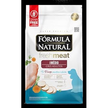 Adimax Ração Fórmula Natural Freshmeat Para Cães Adultos De Médio Porte Sabor Frango 12Kg