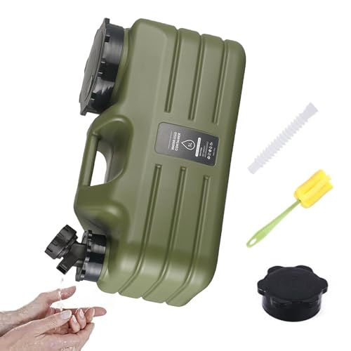 Seau d'eau portable 5L avec robinet pour simplifier le bivouac