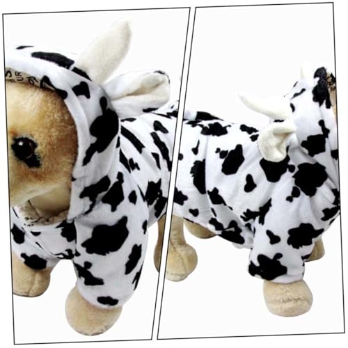 Disfraz para perro modelo vaca talla XL transpirable miniatura 6