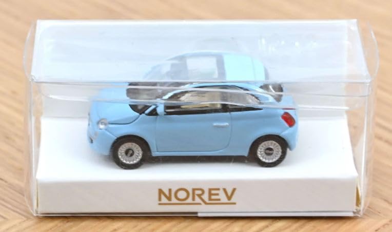 Amazon | ノレブ 1/87 フィアット 500 チンクエチェント 2008 ブルー