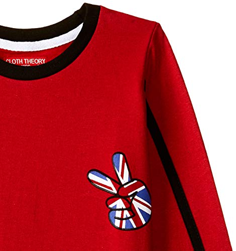 Image of Cloth Theory Boy's Cotton Crew Neck Sweatshirt