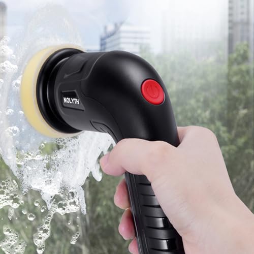 Image of Electric Spin Scrubber Brush Heads Set for NOLYTH Power Spin Scrubber, 6 Pack Replaceable Brush Heads for Cleaning Corners Grout Stain on Stove, Sinks, Tubs, Tiles, Bathroom, Kitchen etc