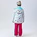 RIUIYELE Kid Ski Suit Boys Girls Windproof Waterproof Ski Jacket and Pants Sets Winter Ski and Snowboarding Suit 58+Pink 10