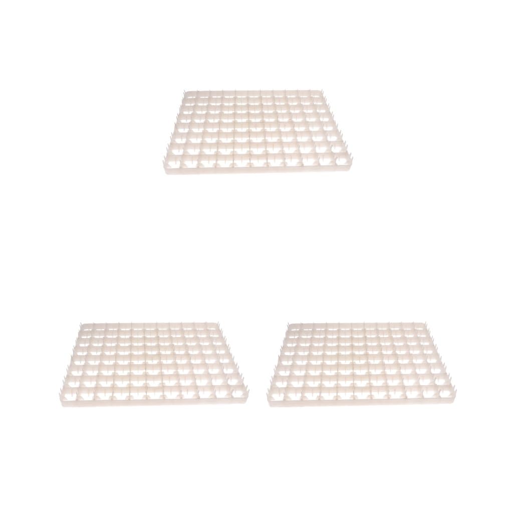 Juego de 3 bandejas para 88 huevos de gallina para incubadora de huevos de aves de corral