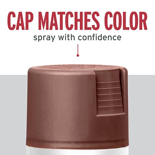 Image of Rust-Oleum 214085 Stops Rust Spray Paint, 12 oz, Flat Brown