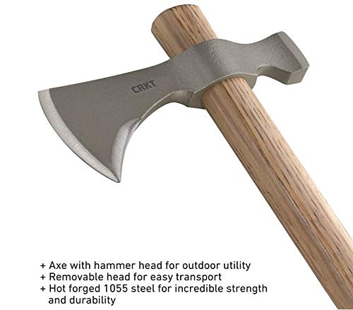 Columbia River Knife & Tool CRKT Woods Chogan Tomahawk Axe and Woods Chogan Tomahawk Sheath Bundle