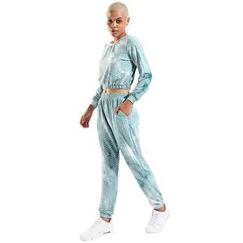 Campus Sutra Conjunto de algodón para mujer de ajuste regular para uso casual, tela elástica de mezcla de algodón acanalado, conjunto de ropa fabricado con ajuste cómodo y alto rendimiento para el uso
