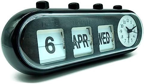 Acan Tradineur - Reloj Despertador Vintage Modelo Titan - Fecha a...