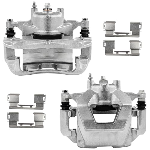 Image of SCITOO 18B5308 18B5309 Front Left & Right Disc Brake Calipers Assembly w /Bracket for Chevrolet for Cruze 2011-2015,for Chevrolet for Cruze Limited 2016