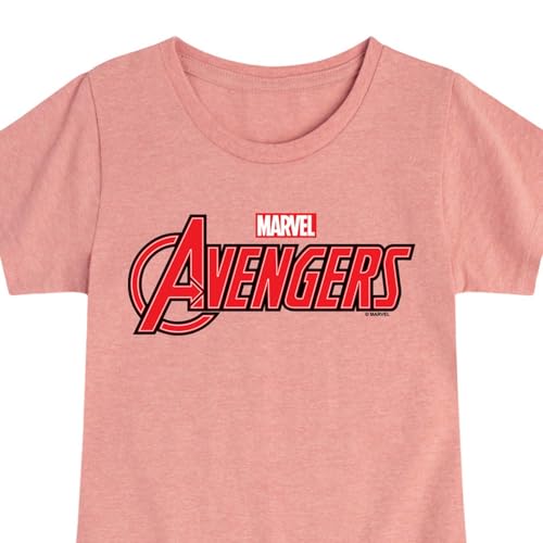 Marvel The Avengers - Logo - Toddler and Youth Girls Fitted Short Sleeve Graphic T-Shirt3