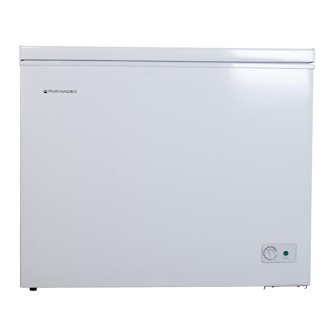 PYRAMIDEA Congelatore a Pozzetto CNG304 Convertibile Bianco 250 Litri | Classe Energetica E, Cestello Interno, Convertibile a Frigorifero