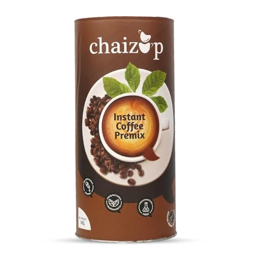 Image of Chaizup Premium 1 Min Instant Coffee Premix - 1kg Can | Regular Coffee Flavours | Approx. 72 Servings | 1kg