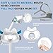 CPAP Mask, Full Face CPAP Masks with Headgear, Elbow/Swivel and Cushion, Replacement Mask Set for F20, Upgrade Reuse CPAP Supplies Suitable for Various Models of Machines, L