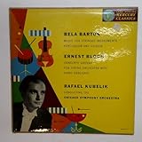 Bela Bartok: Music for Stringed Instruments, Percussion and Celestra / Ernest Bloch: Concerto Grosso for String Orchestra with Piano Obbligato (Mercury MG 50001)
