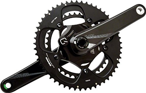 SRAM Elsa Quarq Powermeter Road Crankset with BB 30 Bottom Bracket, 165mm/53/39T