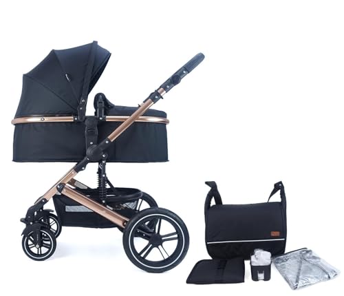 Pixini Kinderwagen Kalani 3in1 altrosa