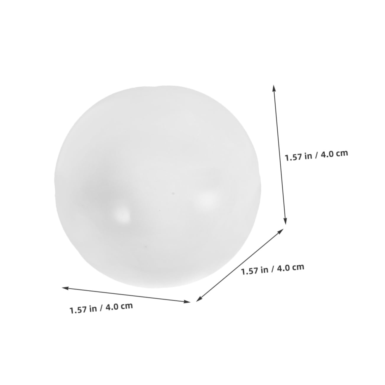 CORHAD DIY Prize Capsules 25pcs Plastic Empty Round Balls Games for Birthday Party