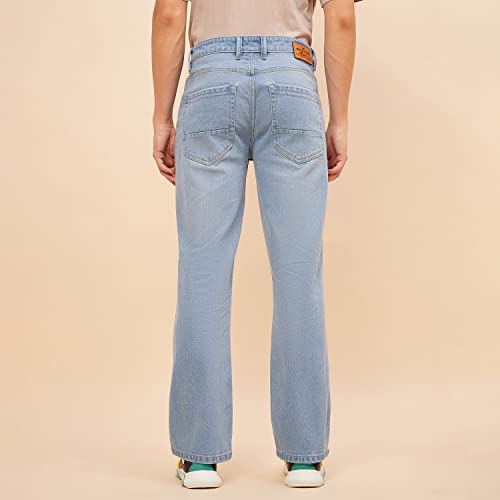 Image of HIGH Star Men's Stretch Fit Mid Rise Jeans