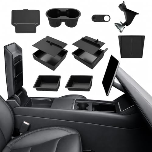 Center Console Organizer Tray for Tesla Model Y (10pc)