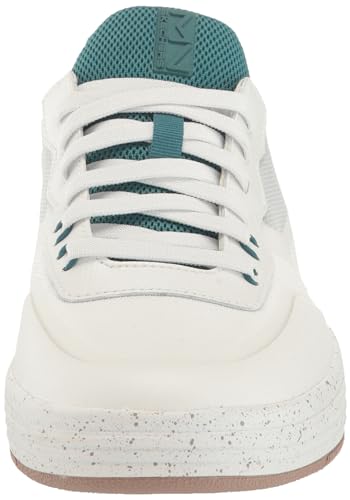 Skechers Men's Alpha Cup Fielder Sneaker, Wht, 8.52