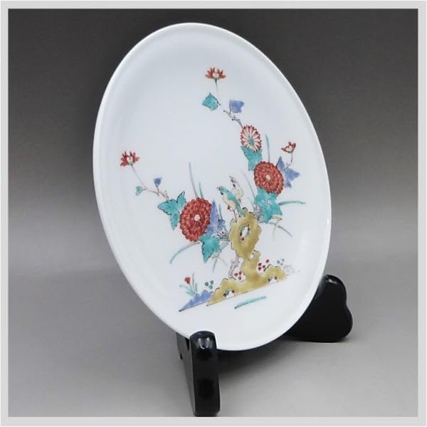 有田焼 14代 柿右衛門   額装 飾皿 有田焼 14代 柿右衛門 額装 飾皿