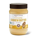 Amazon Grocery, Creamy Cashew Butter, 16 Oz (Previously Amazon Fresh, Packaging May Vary)