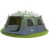 Night Cat Large Familienzelt 8 Personen: Instant Cabinzelt Wasserdicht für Camping Glamping im Park Garten