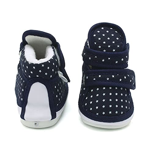 CHIU Unisex-Baby's Blue Modern Shoes -15-18 Months 1