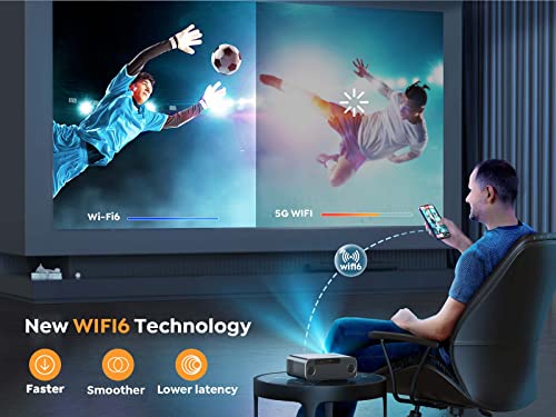 Yaber PRO V9 600 Ansi Native 1080P Outdoor Movie Projector thumb #2