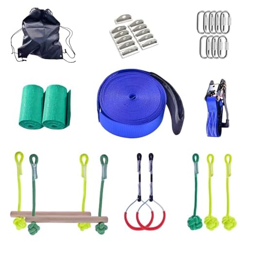40 ft Slackline Kit for Outdoor Fun